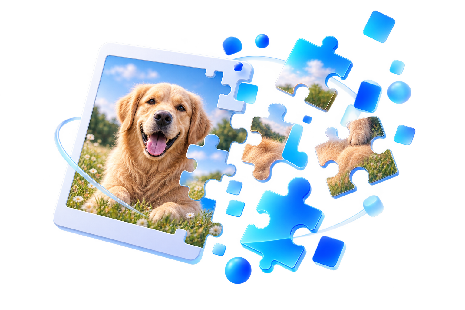3D Puzzle Visual